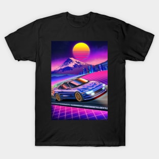 Toyota MR2 SW20 (1989) Synthwave T-Shirt